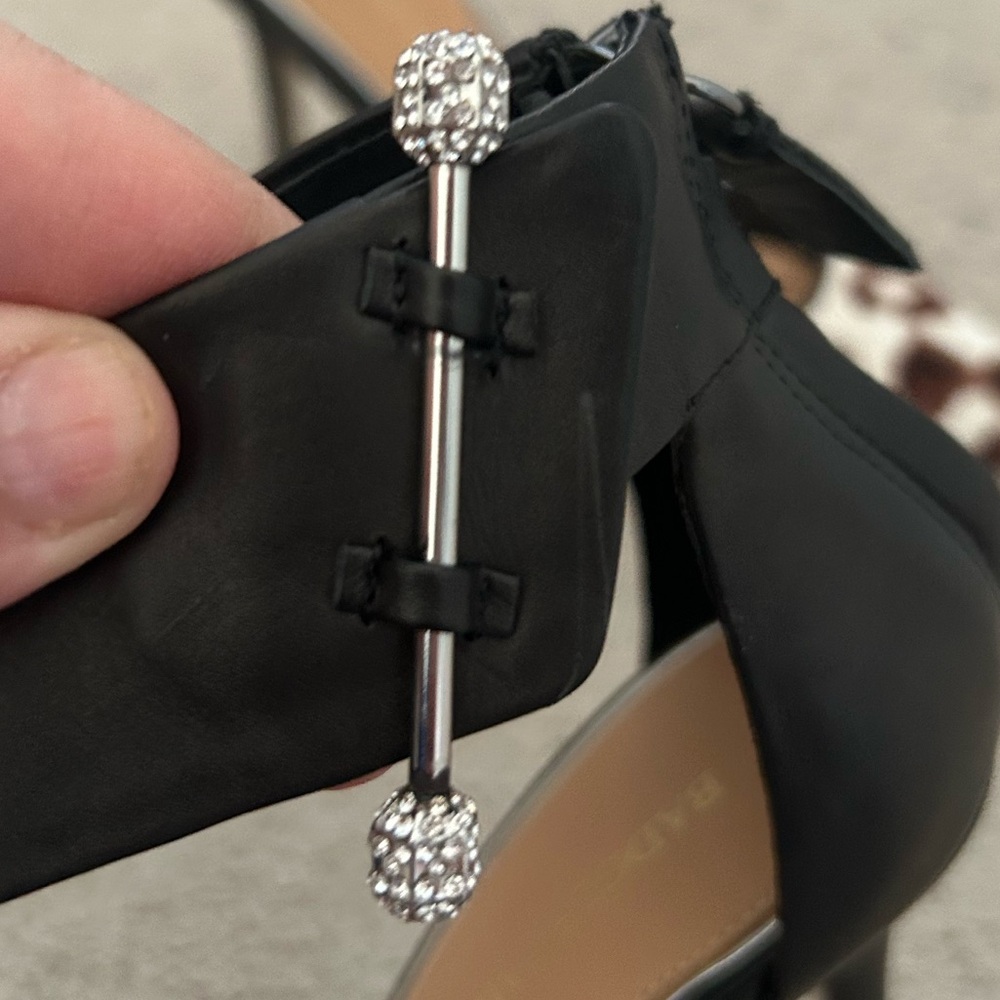 Badgley Mischka leopard print heels - Picture 8 of 12